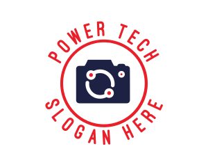 Digital Camera Photographer Logo