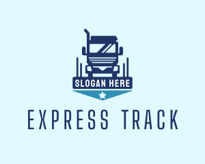 Trucking Delivery Vehicle logo design