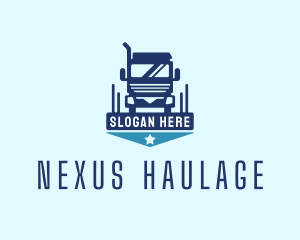 Trucking Delivery Vehicle logo design