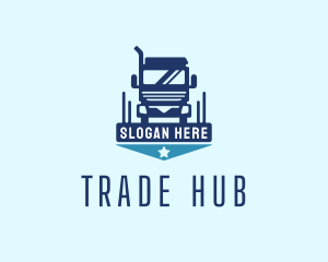 Trucking Delivery Vehicle logo