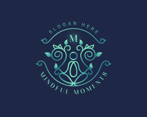 Meditate Wellness Relaxation logo