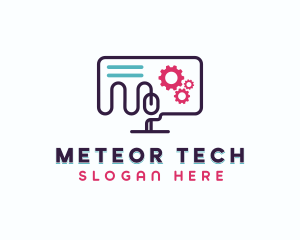 Digital Computer Tech logo design