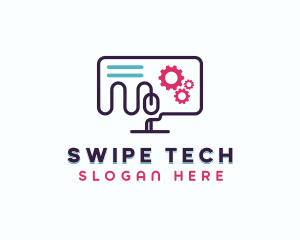 Digital Computer Tech logo design