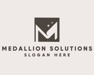 Studio Boutique Letter M logo design