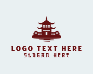 Asian Pagoda Architecture logo