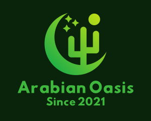 Arabian Desert Cactus logo