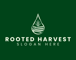 Agriculture Herb Farm logo design