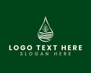 Roots - Agriculture Herb Farm logo design