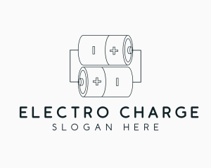 Battery Power Source logo design