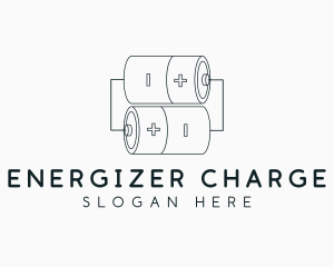 Battery Power Source logo design