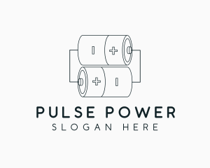 Battery Power Source logo design