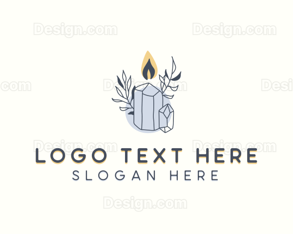 Artisanal Scented Candle Logo