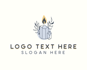 Artisanal Scented Candle Logo