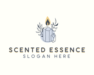 Artisanal Scented Candle logo design