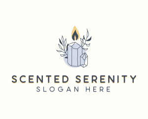 Artisanal Scented Candle logo design