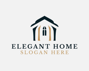 House Home Construction logo design