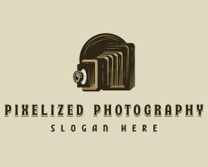 Rustic Camera Photography logo design