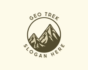 Mountain Peak Travel logo design