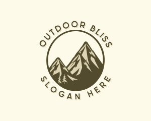 Mountain Peak Travel logo design