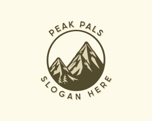 Mountain Peak Travel logo design