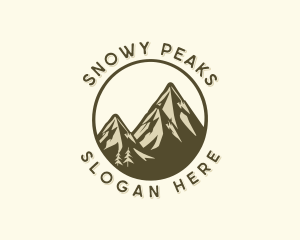 Mountain Peak Travel logo design