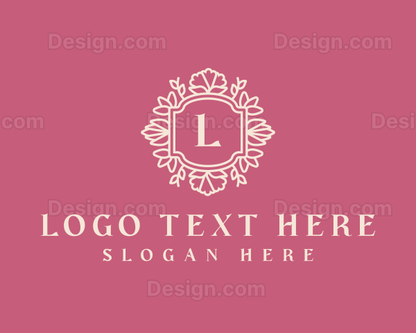 Elegant Floral Boutique Logo