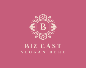 Elegant Floral Boutique Logo