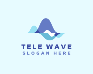 Modern Waves Agency logo design