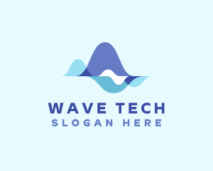 Modern Waves Agency logo design