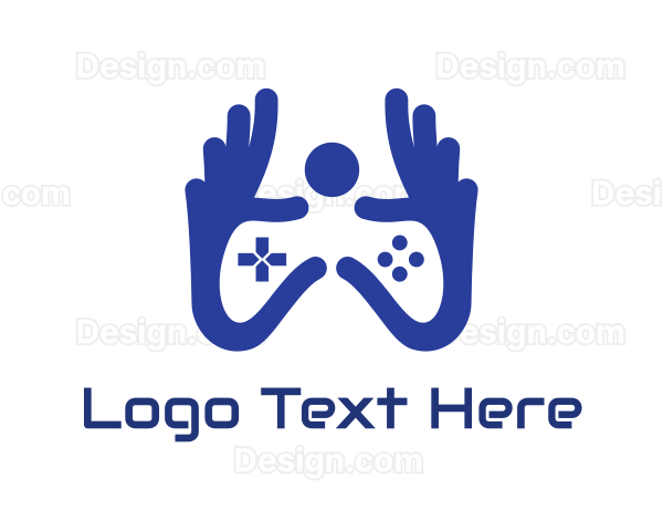 Blue Hand Gaming Logo