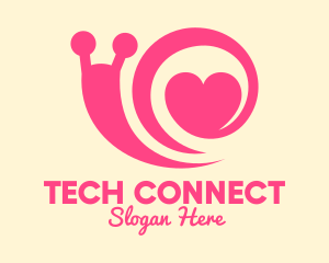 Pink Lovely Snail logo