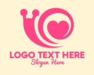 Pink Lovely Snail logo