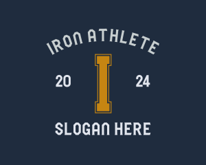 School Varsity Athlete logo design