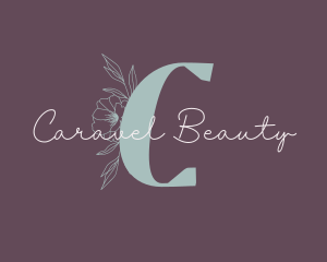 Feminine Floral Beauty logo design