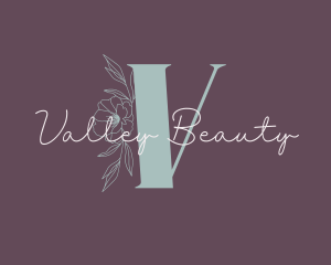 Feminine Floral Beauty logo design