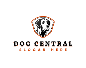 Dog Great Dane logo design