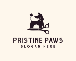 Dog Grooming Shears logo