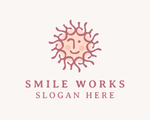 Smiling Sun Preschool logo design