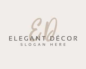 Classic Elegant Designer logo design