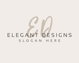 Classic Elegant Designer logo design