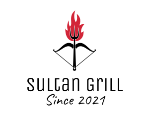 Grill Arrow Restaurant logo design