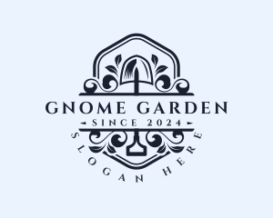 Landscaping Garden Shovel logo design