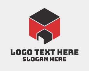 Storage Warehouse Hexagon logo