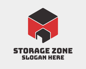 Storage Warehouse Hexagon logo
