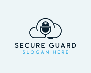 Sound Cloud Mic Podcast Logo