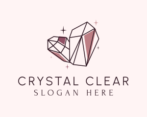 Glam Luxury Gemstone logo design