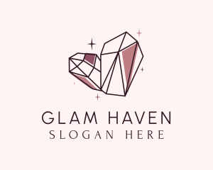 Glam Luxury Gemstone logo