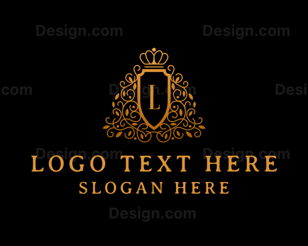 Luxury Hotel Shield Logo