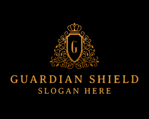 Luxury Hotel Shield logo design