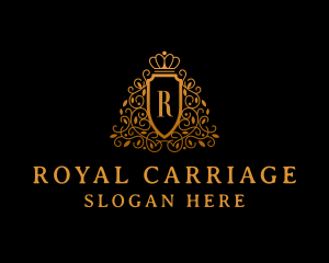 Luxury Hotel Shield logo design